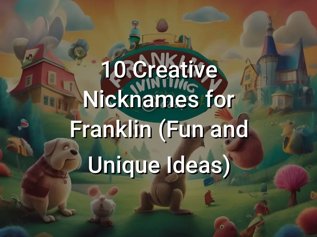 Unique Nicknames For Franklin